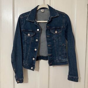 H&M Dark Blue Jean Jacket